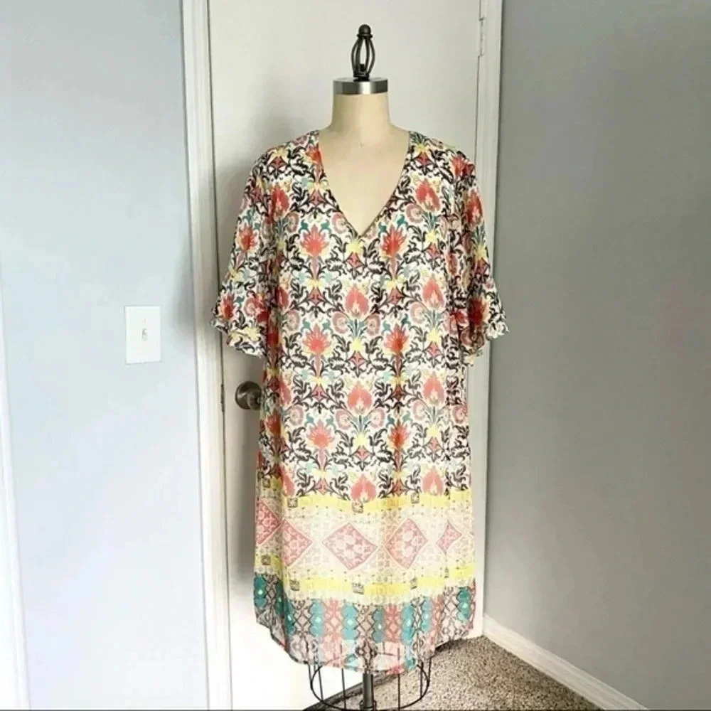 Floral Print Dress​
